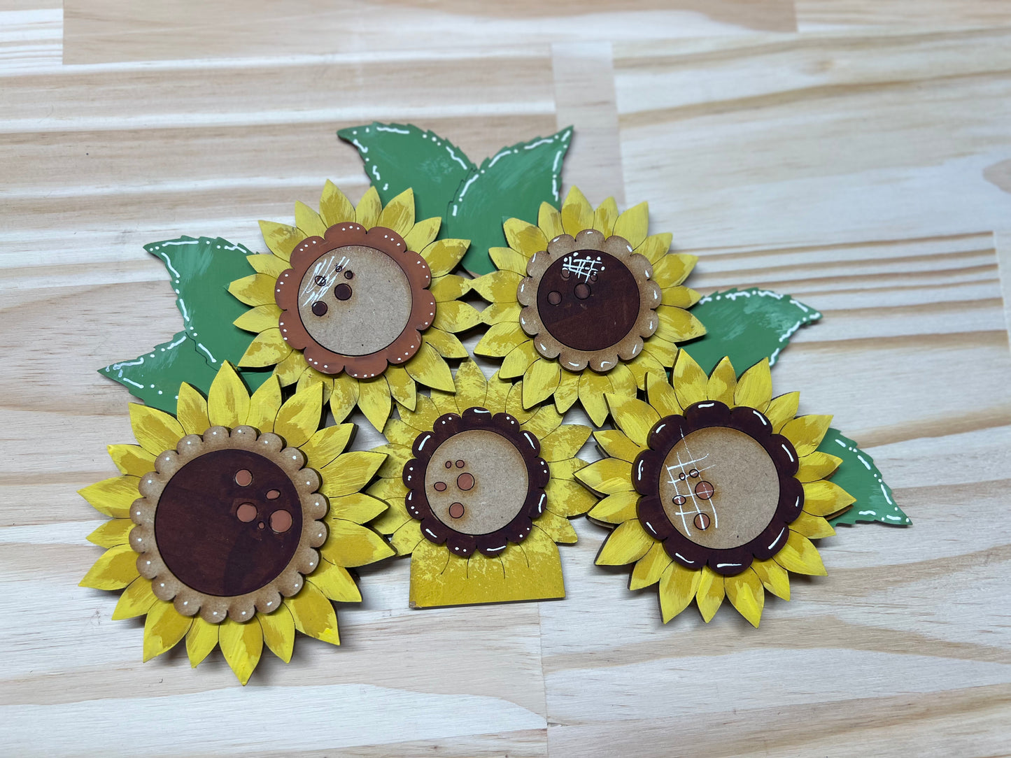 Sunflower basket Interchangeable